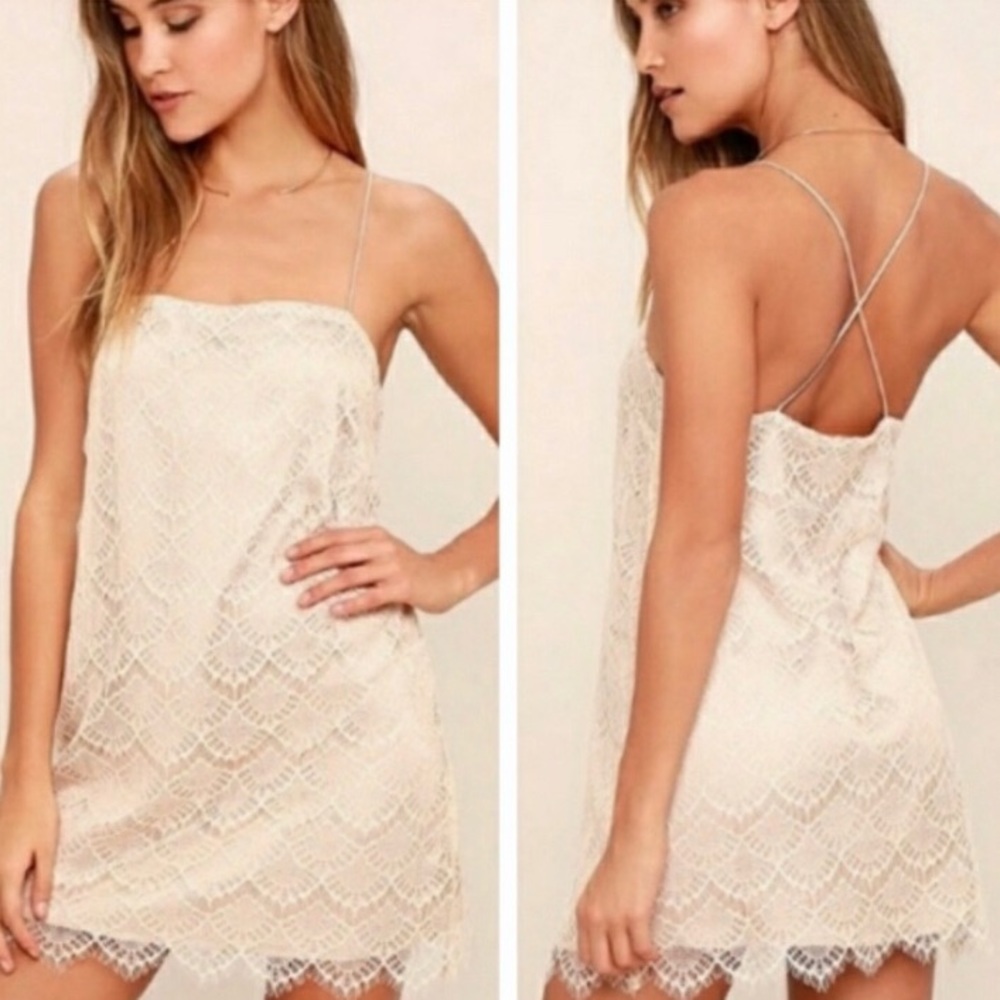 LULU’S LACE DRESS